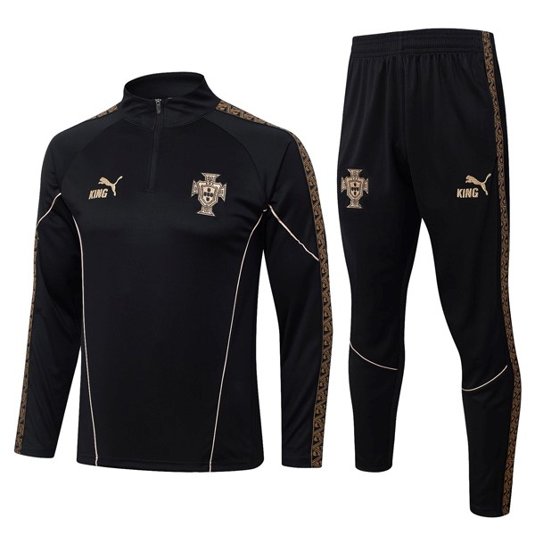 Sudadera De Training Portugal 2026/2027 Negro